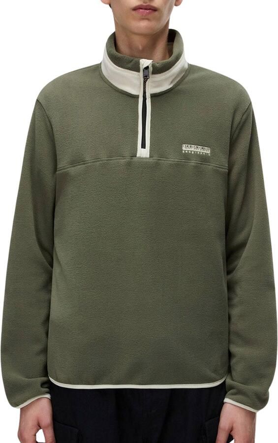 Napapijri Sweatshirt met labelstitching model 'DERGANA'