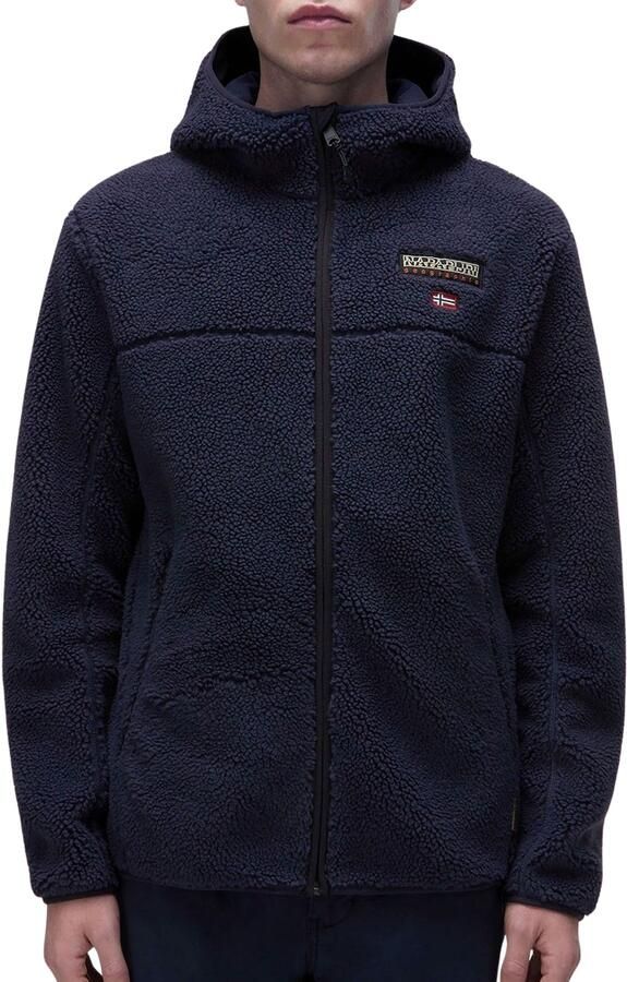 Napapijri Tynik Full Zip Hooded Fleecejas Heren