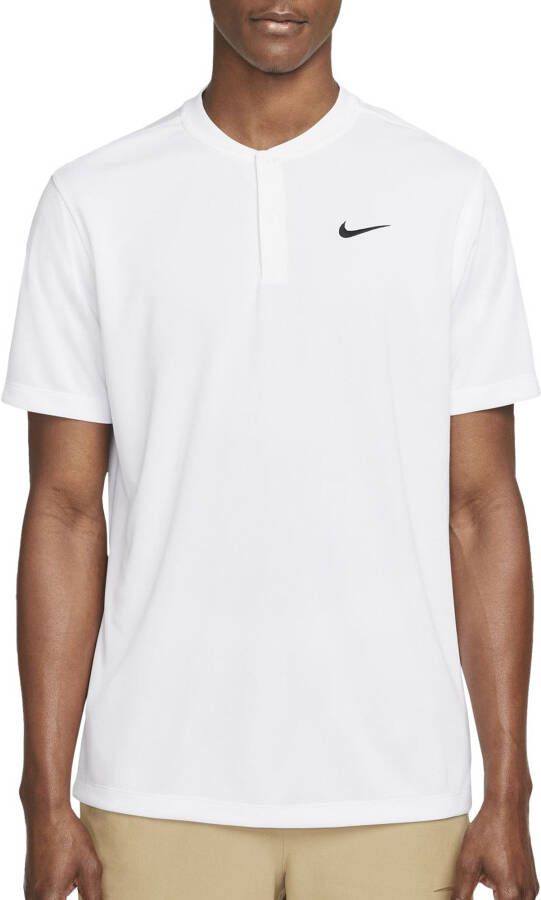 Nike Court Dri-FIT Blade Tennispolo voor heren Wit