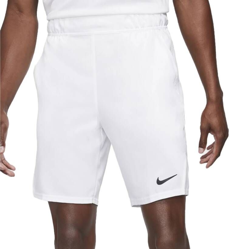 Nike Court Dri-FIT Victory Tennisshorts van 23 cm voor heren Wit