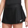 Nike Court Dri-FIT Victory Tennisrok voor meisjes Zwart - Thumbnail 1