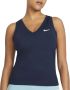 Nike Court Victory Tennistanktop voor dames Blauw - Thumbnail 2