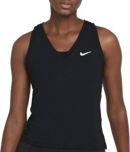 Nike Court Victory Tennistanktop voor dames Zwart