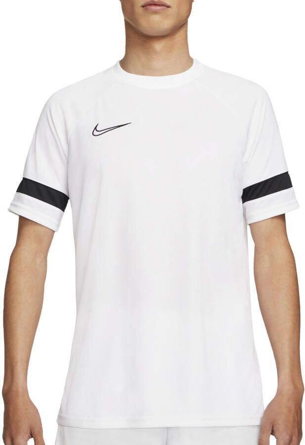 Nike Dri-FIT Academy Voetbaltop met korte mouwen voor heren Wit