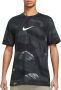 Nike Dri-FIT Trainingsshirt met camouflageprint voor heren Zwart - Thumbnail 2
