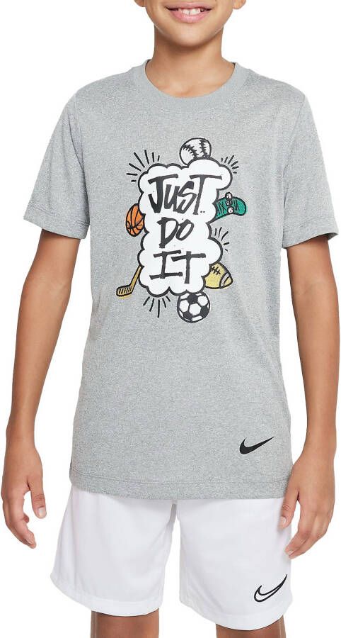 Nike Dri-FIT T-shirt voor Grijs