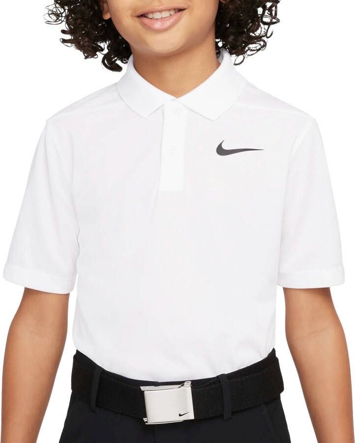 Nike Dri-FIT Victory Golfpolo voor jongens Wit