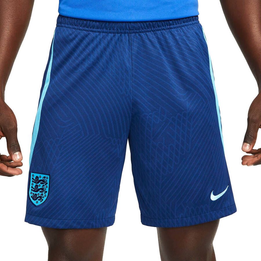 Nike Engeland Strike Dri-FIT knit voetbalshorts voor heren Blauw