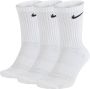 Nike Witte sokken met geribbelde randen in middellange lengte White - Thumbnail 2