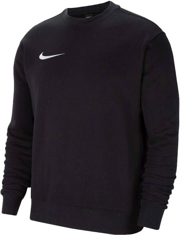 Nike Geborduurd Logo Hoodless Fleece Jas Zwart Black Heren