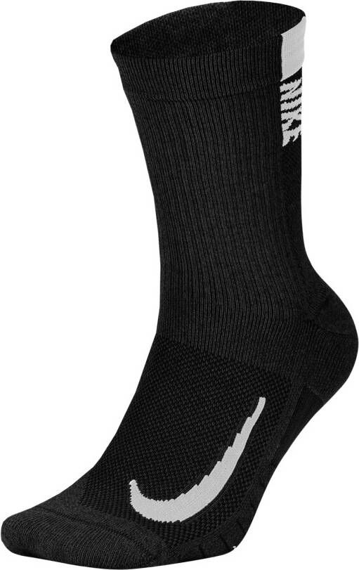 Nike Multiplier Crew Sokken (2 paar) Zwart