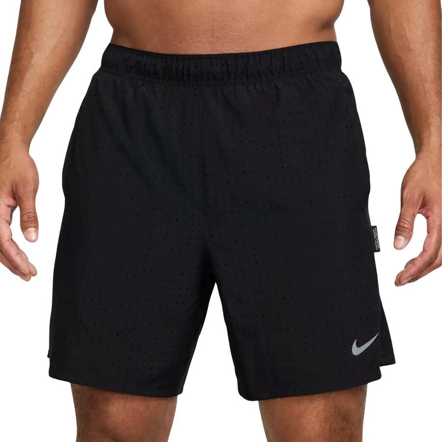 Nike Challenger Breathe Dri-FIT 2-in-1 hardloopshorts voor heren (18 cm) Zwart