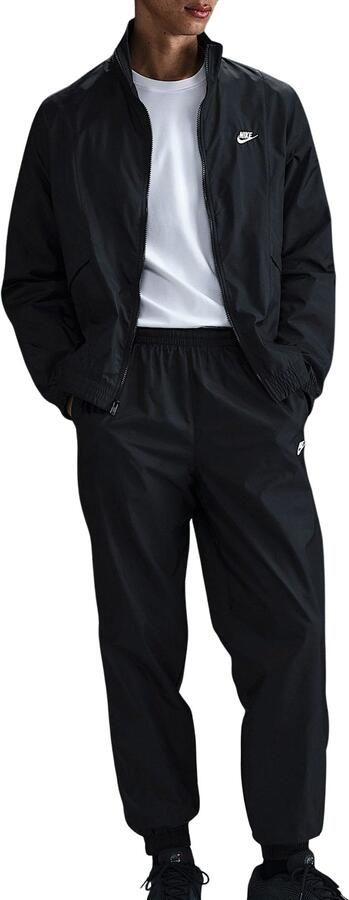 Nike Club geweven trainingspak voor heren Zwart - Foto 5