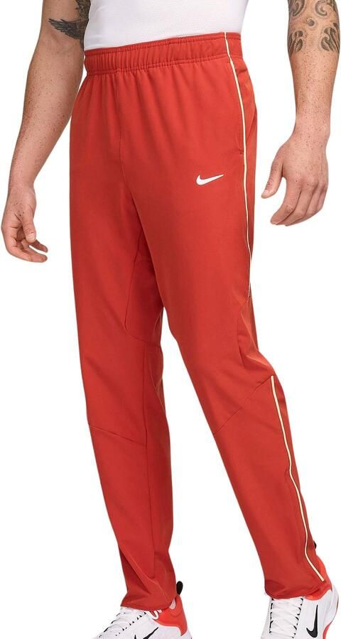 Nike Court Advantage Dri-FIT tennisbroek voor heren Rood