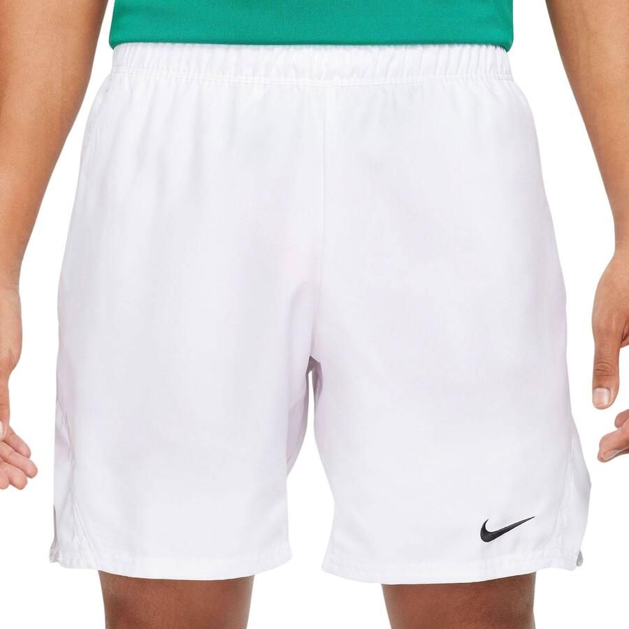 Nike Court Victory Dri-FIT tennisshorts voor heren (18 cm) Wit
