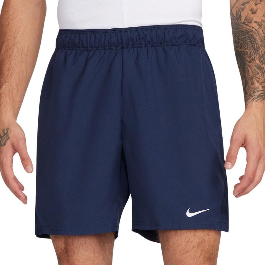 Nike Court Victory Dri-FIT tennisshorts voor heren (18 cm) Blauw