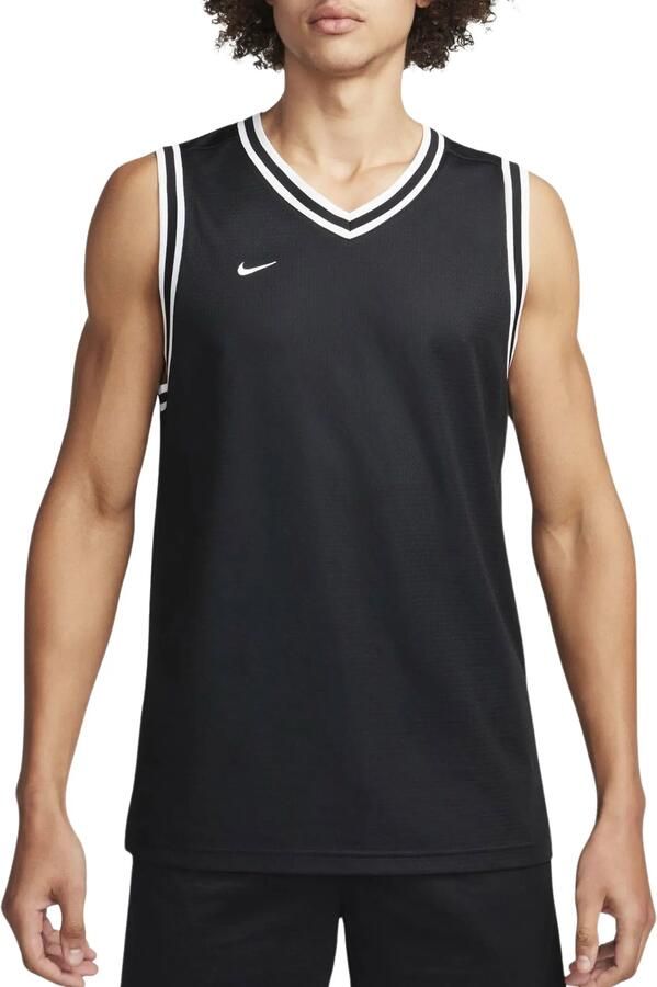Nike DNA Dri-FIT basketbaljersey voor heren Zwart - Foto 4