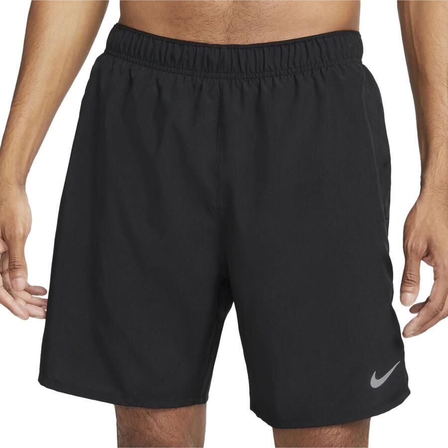 Nike Challenger Dri-FIT 2-in-1 hardloopshorts voor heren (18 cm) Zwart