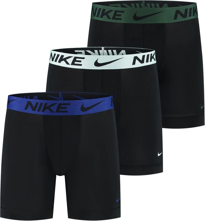 NIKE Underwear Boxershort BOXER BRIEF 3PK met nike logo-elastische band (3 stuks)