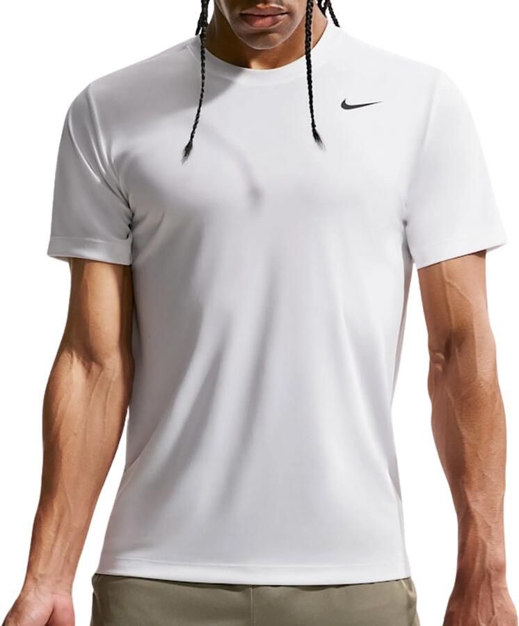 Nike Dri-FIT trainingsshirt voor heren Wit - Foto 5