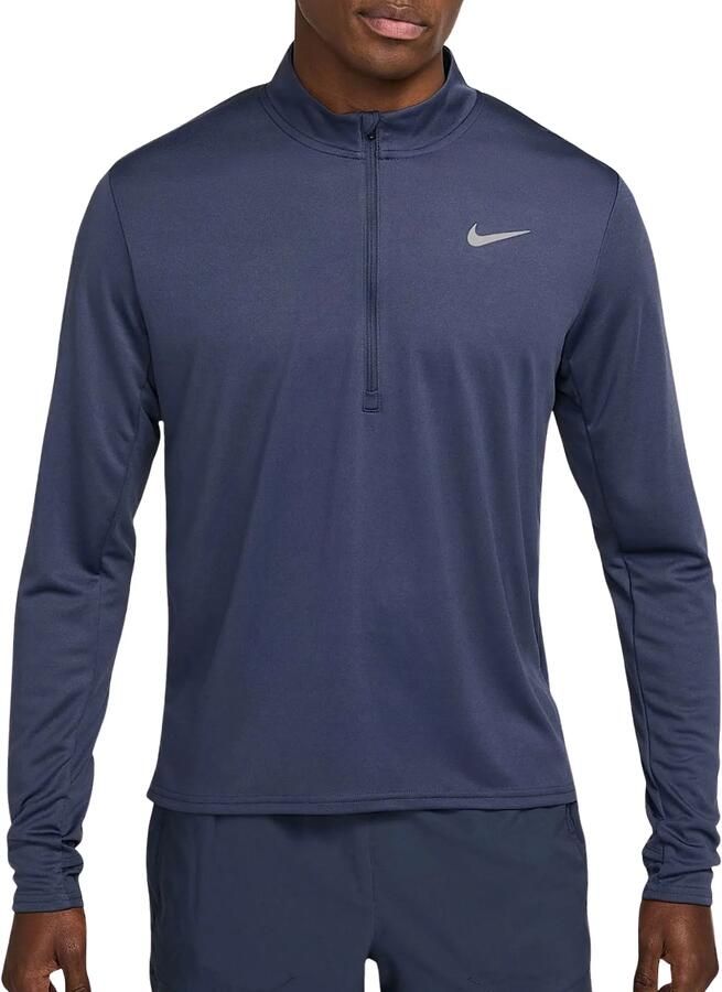Nike Pacer Dri-FIT hardlooptop met halflange rits voor heren Blauw - Foto 5