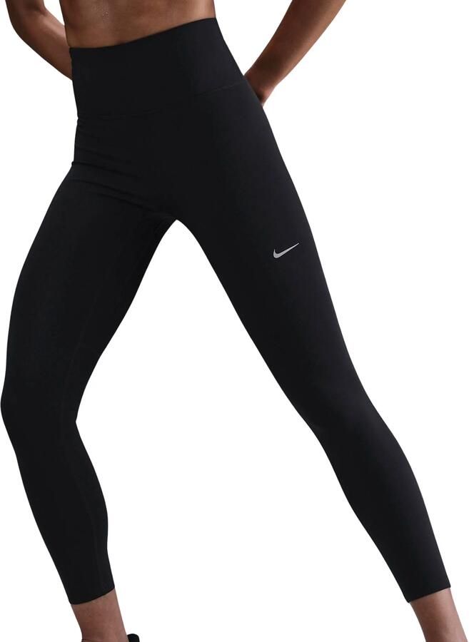 Nike Tempo 7 8-hardlooplegging met hoge taille voor dames Zwart - Foto 5
