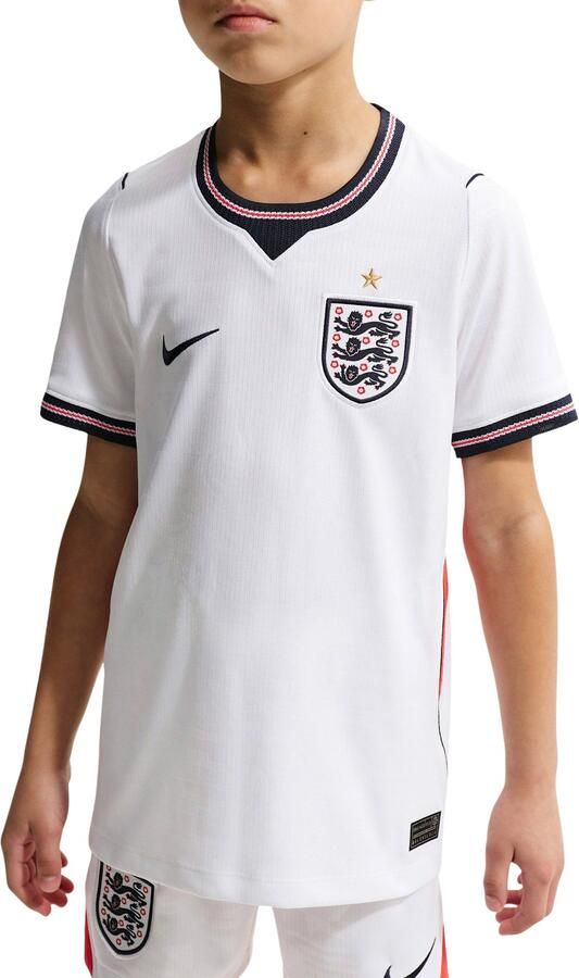 Nike Engeland 2026 Stadium Thuis replica voetbalshirt met Dri-FIT voor kids Wit - Foto 4