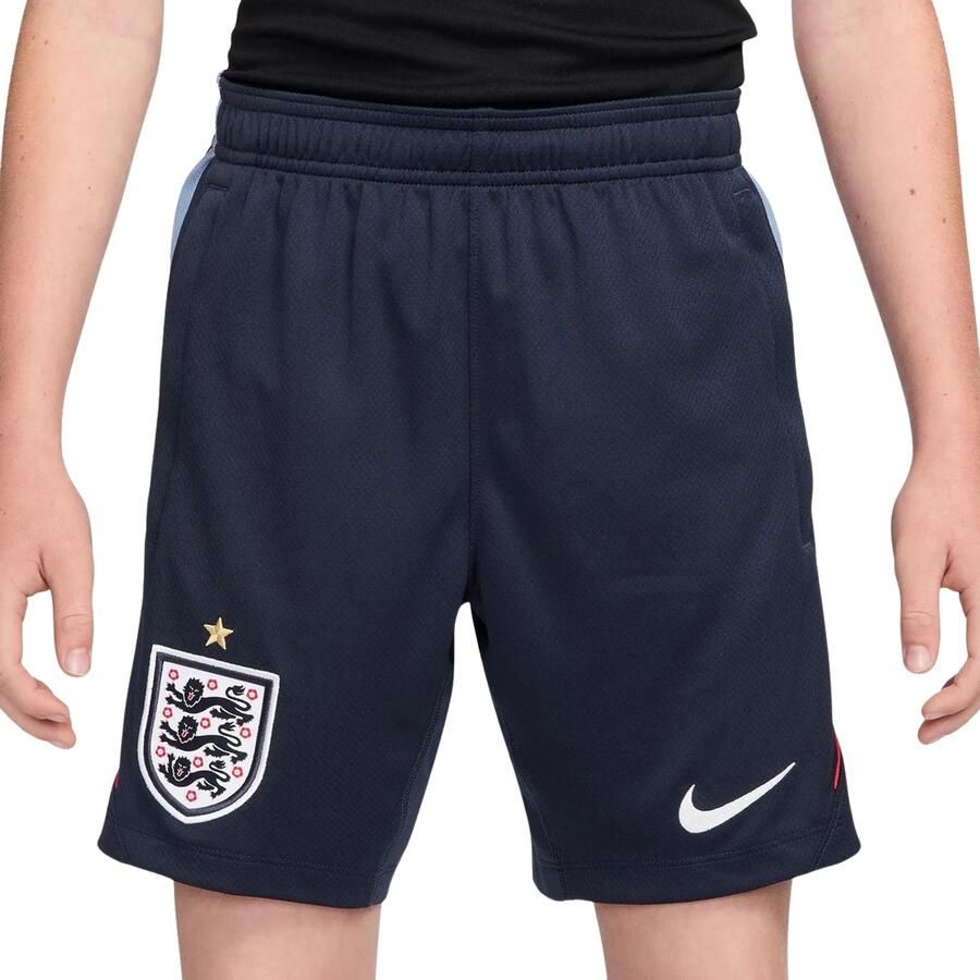 Nike Engeland Strike Dri-FIT knit voetbalshorts voor kids Blauw
