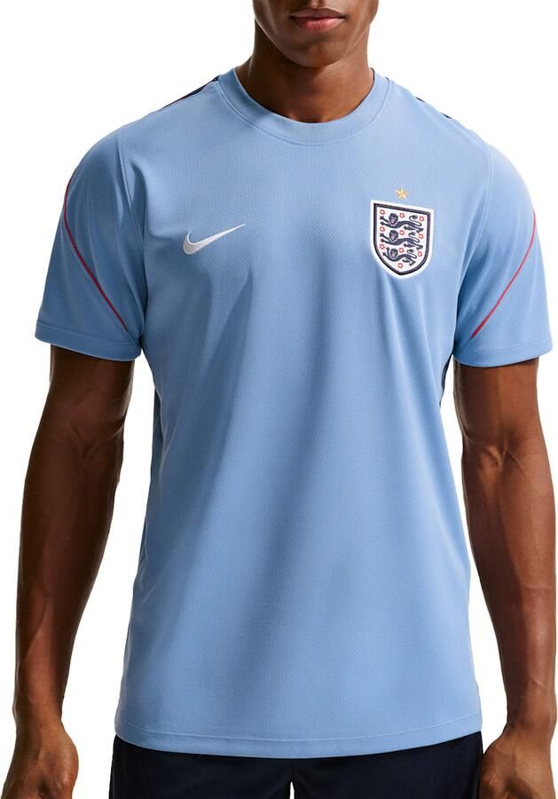 Nike Engeland Strike Dri-FIT voetbaltop met korte mouwen voor heren Blauw - Foto 5