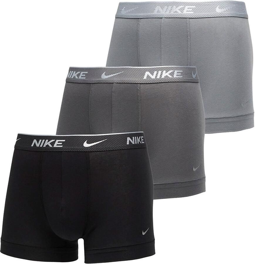 Nike 3 PACK Everyday Cotton Stretch Trunk Men Onderbroeken zwart Maat XL Kleding - Foto 3