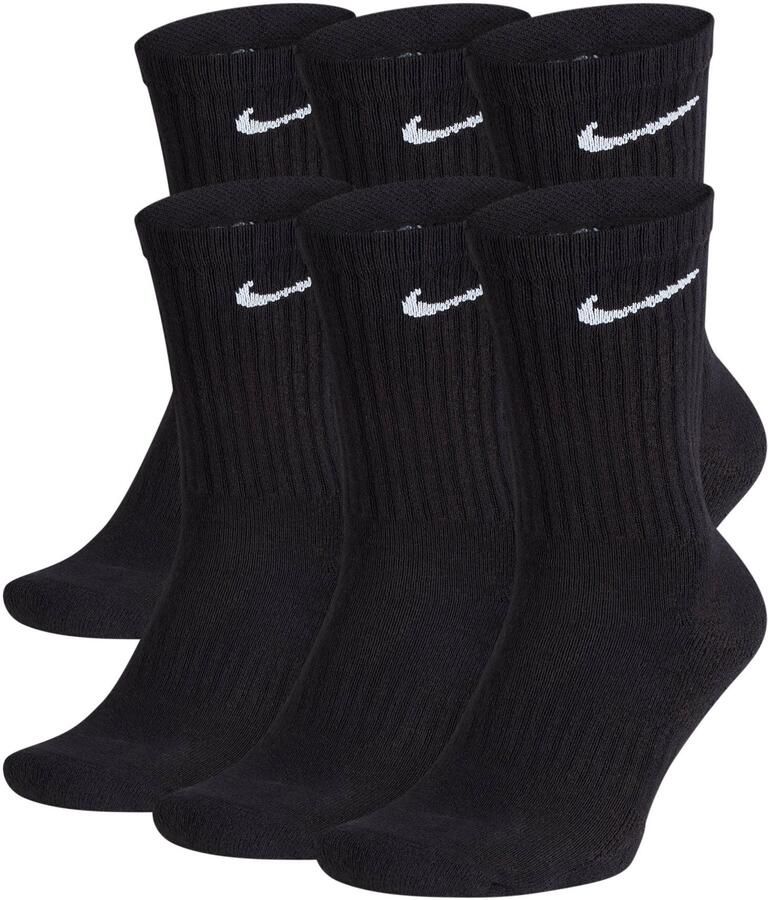 Nike Lichtgewicht zwarte sokken voor dagelijks gebruik Zwart Unisex