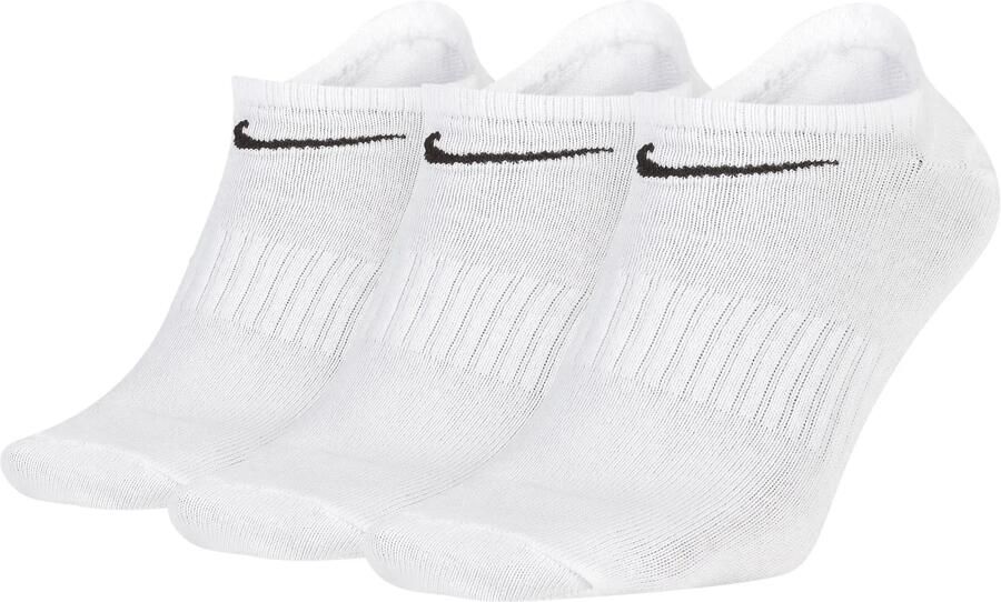Nike Everyday Lightweight Onzichtbare trainingssokken (3 paar) Wit