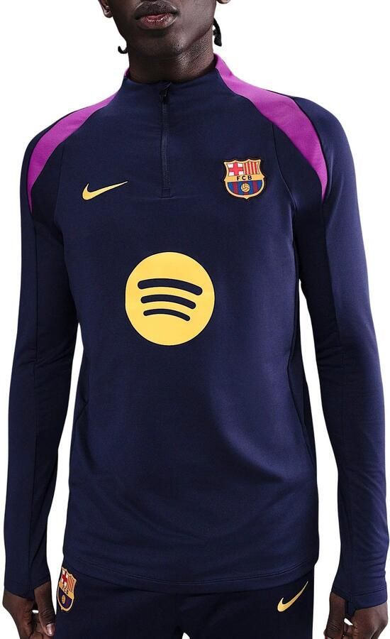 Nike FC Barcelona Strike Dri-FIT voetbaltrainingstop voor heren Paars