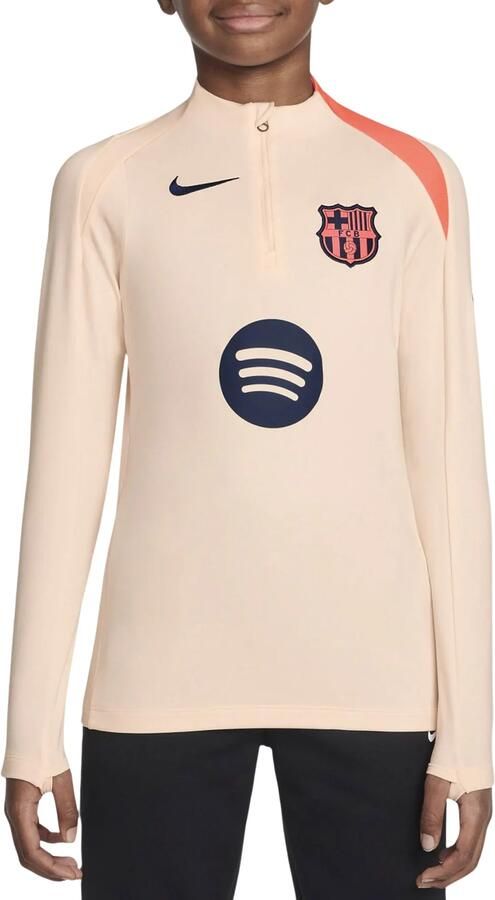 Nike FC Barcelona Strike 2025 26 Drill Top Junior