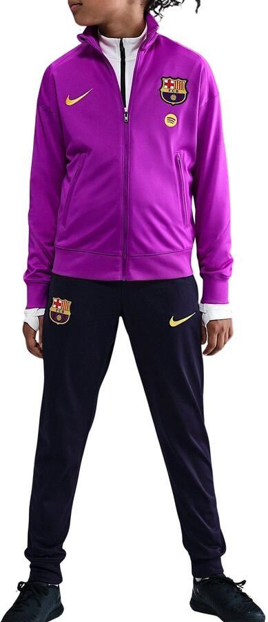 Nike FC Barcelona Strike Dri-FIT knit voetbaltrainingspak voor kids Paars - Foto 5
