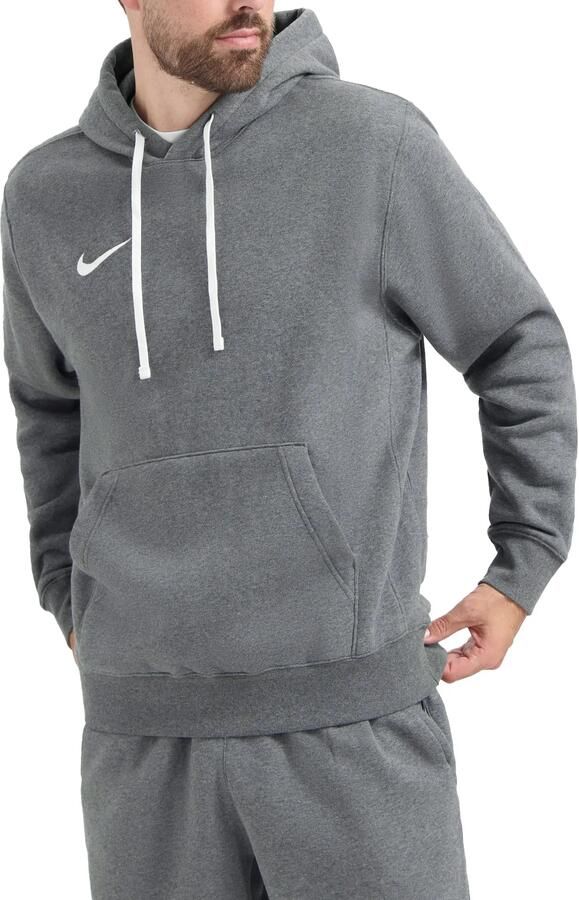Nike Ribgebreide Manchetten Sweatshirt Herfst Winter Stijl Gray Heren