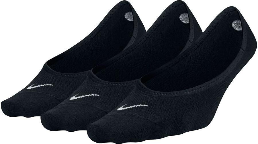 Nike Everyday Lightweight Footie trainingssokken voor (3 paar) Zwart - Foto 3