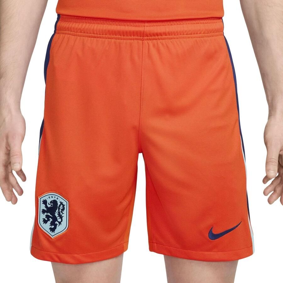 Nike Nederland 2024 Stadium Thuis Dri-FIT replica voetbalshorts voor heren Oranje