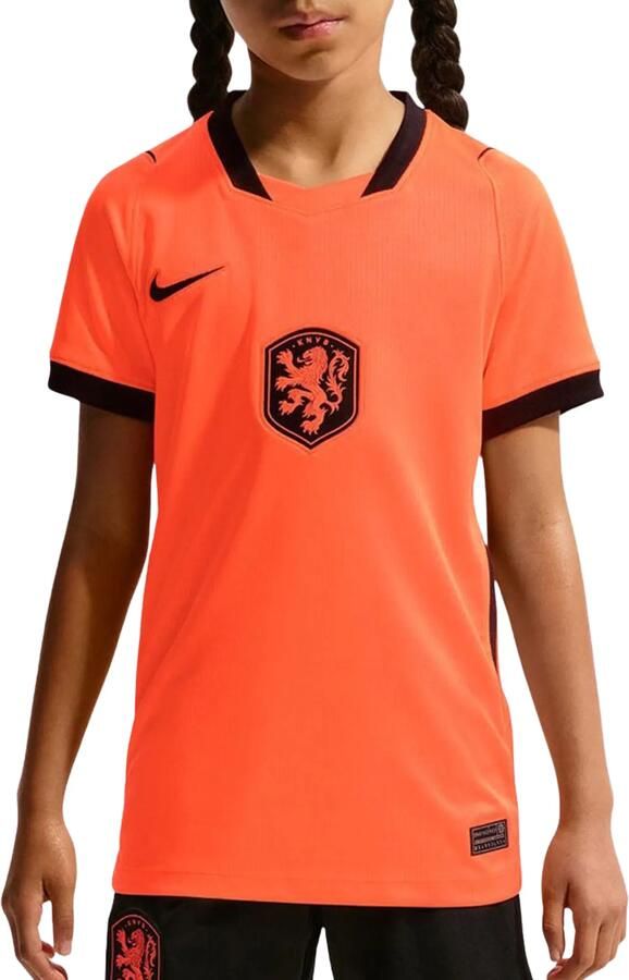 Nike Nederland 2026 Stadium Thuis replica voetbalshirt met Dri-FIT voor kids Oranje - Foto 5