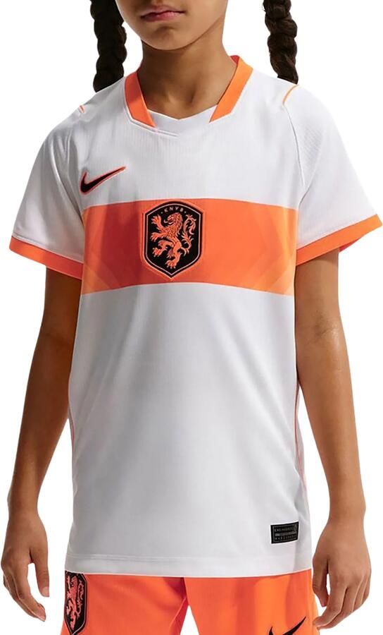 Nike Nederland 2026 Stadium Uit replica voetbalshirt met Dri-FIT voor kids Wit - Foto 2