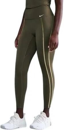 Nike One 7 8-legging met hoge taille voor dames Groen - Foto 5