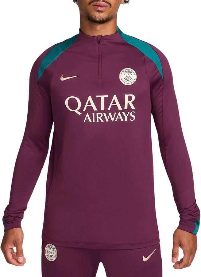 Nike Paris Saint-Germain Strike Dri-FIT voetbaltrainingstop voor heren Rood