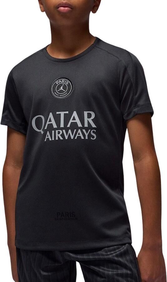 Jordan Paris Saint-Germain Strike Vierde Dri-FIT voetbaltop met korte mouwen voor kids Zwart - Foto 5