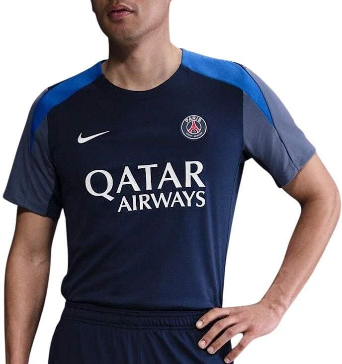Nike Paris Saint-Germain Strike Dri-FIT voetbaltop met korte mouwen voor heren Blauw - Foto 5