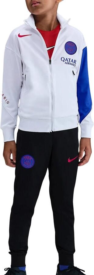 Nike Paris Saint-Germain Strike Derde Total 90 knit voetbaltrainingspak met Dri-FIT voor kids Wit - Foto 5