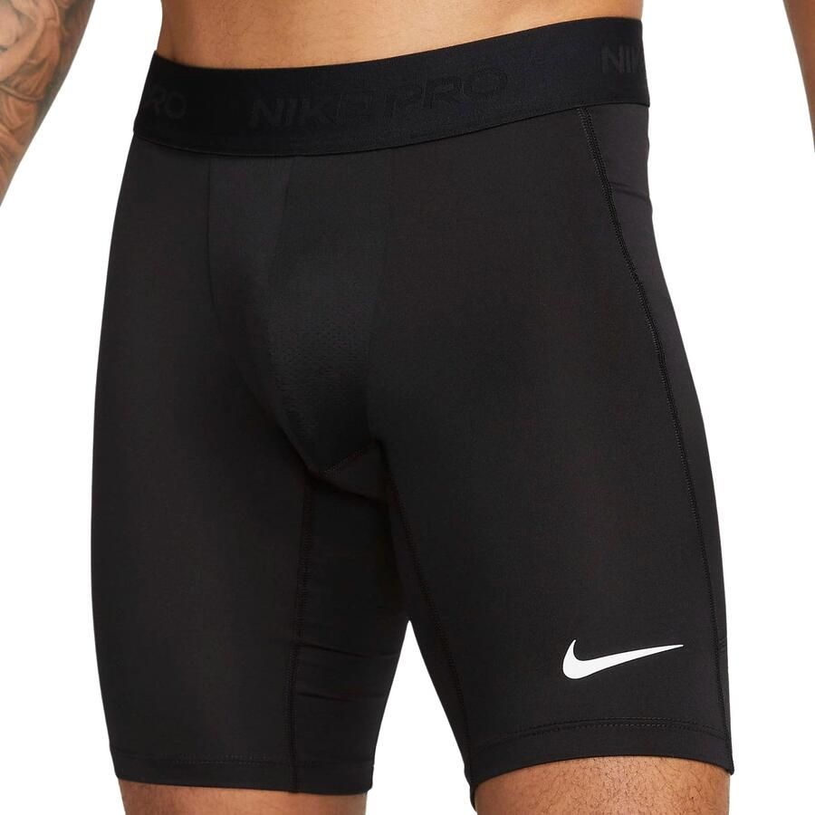 Nike Pro Dri-FIT lange fitnesshorts voor heren Zwart