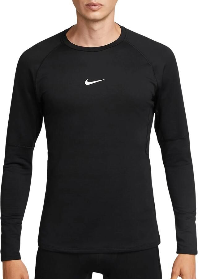 Nike Pro Warm Herentop met lange mouwen Zwart - Foto 5