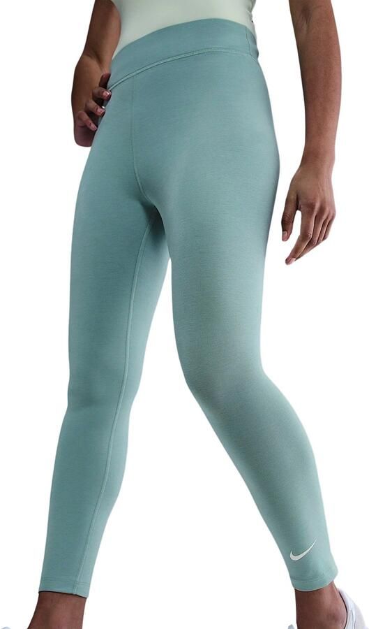 Nike Sportswear Classic 7 8-legging met hoge taille voor dames Groen