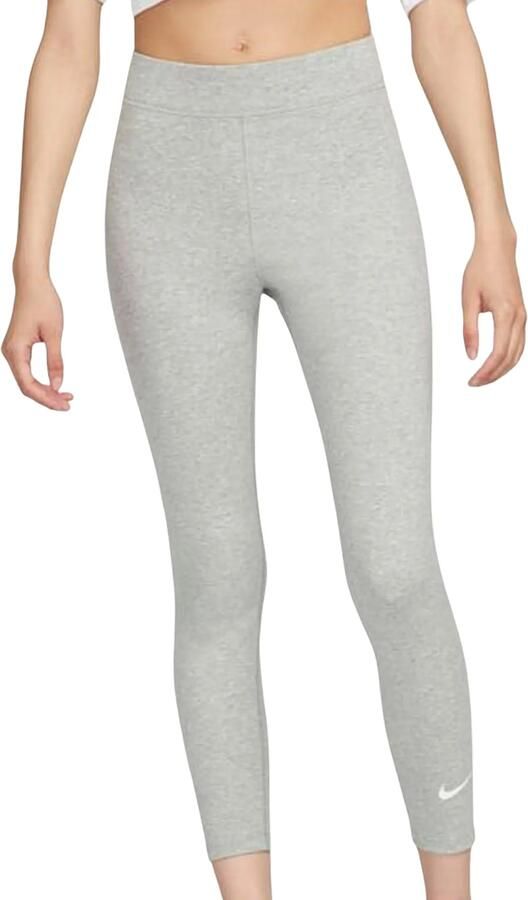 Nike Sportswear Classic 7 8-legging met hoge taille voor dames Grijs