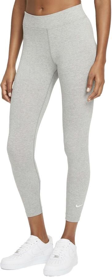 Nike Sportswear Essential 7 8-legging met halfhoge taille voor dames Grijs - Foto 2